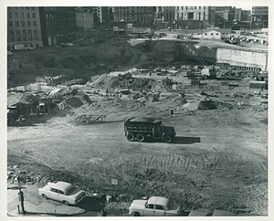 City Hall area construction