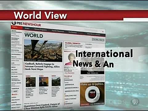 PBS NewsHour; August 26, 2011 6:00pm-7:00pm PDT