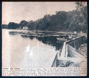 The Dam at Central Street, Pranker's Pond, Saugus