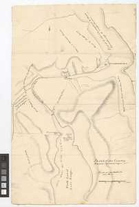 Sketch of the country round Tyconderoga