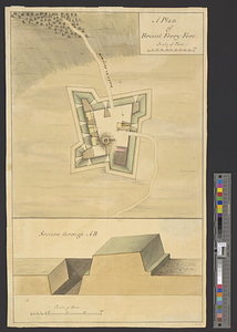 A plan of Bristol Ferry fort