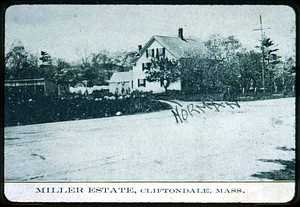 Essex Street, Norman Rd. today, Lt. Lemuel Aller then Miller Farm