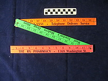Folding Ruler: RX Pharmacy