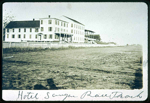 Hotel Saugus Racetrack Franklin Park off (Lenisly?) Ave