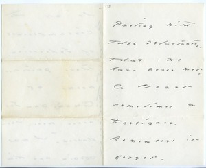 Emily Dickinson letter to Mr. & Mrs. E. J. Loomis
