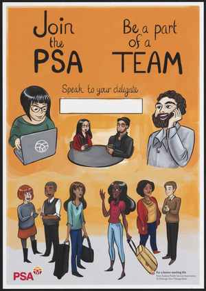 Join the PSA : Be a part of a team