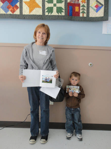 Linda Hickey at the Stoughton Mass. Memories Road Show