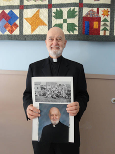 Joseph McDermott at the Stoughton Mass. Memories Road Show