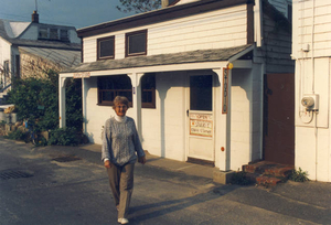 Fall arts festival, 1991, open studio, Erna Partoll