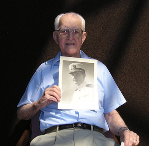 Gustavus Ide, Jr. at the World War II Mass. Memories Road Show