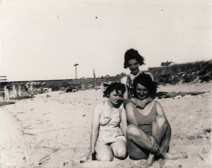 My aunt with friends on Truro Beach
