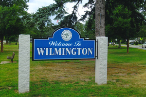 Giving back: 'Welcome to Wilmington' sign