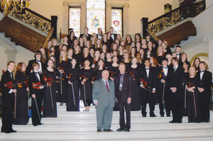 WHS strings students at the State House