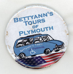 Bettyann's Tours pin