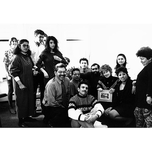 Group portrait of Inquilinos Boricuas en Acción employees.