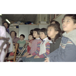 Children at a Chinese Progressive Association party