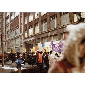 Demonstration against Tufts-NEMC expansion