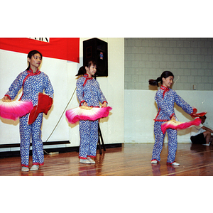 Performers at Labor Day Fair in Chinatown