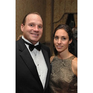 A couple attending the Huntington Society Dinner