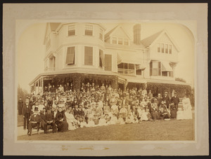 Reunion of the Metcalf Family, West Newton, Mass., 1892