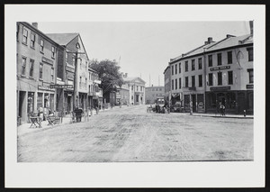 Market Square and Water Street, Newburyport, Mass., undated