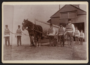 Members of the Orleans Life Saving Station, Orleans, Mass.