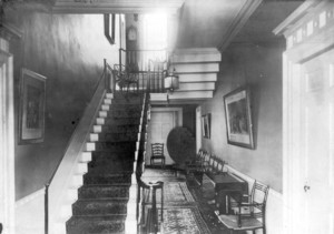 Bartlett-Atkinson House, Newburyport, Mass., Corridor., Stairwell..