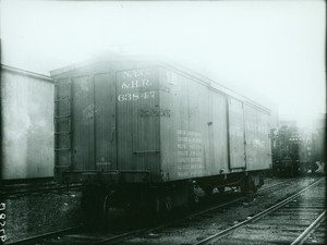 N.Y.C. & H.R. railroad car No. 63847 at unidentified location.