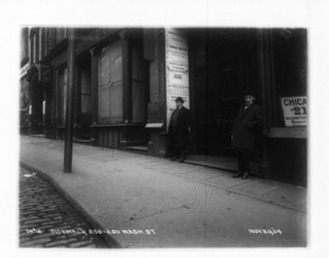 Sidewalk at #256-260 Washington St., sec.5, Boston, Mass., November 20, 1904