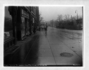 Tremont Street sidewalk from 127 to corner of Winter Street, Boston, Mass., March 30, 1911