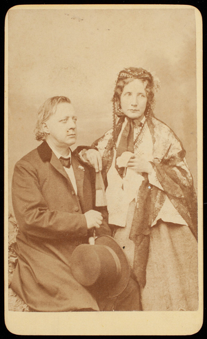 Beecher, Henry Ward and Harriet Beecher Stowe [1 photograph]