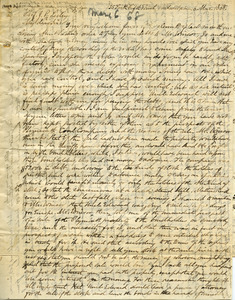 Letter from Benjamin Smith Lyman to Prof. J. P. Lesley