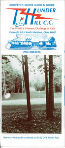 Thunder Hill Country Club brochure