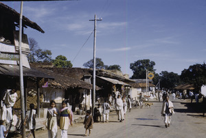 People on a street in Ranchi