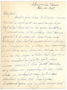 Letter from Phillip N. Pike to Millard "Jack" Pike