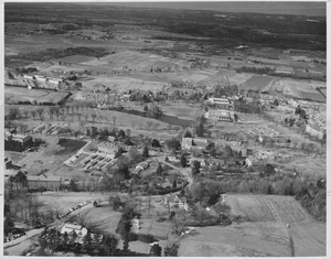 Campus Views, Aerials - West 1950s