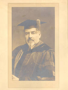 Laurence L. Doggett in Commencement Robe
