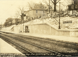 Valley Road Station and Wall A