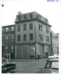 Northwesterly corner of Church and Melrose Streets