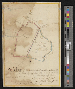 A map of two lots of land in Livingston, on the south side of the road leading from Johnstown to Ancram, containing 127 acres