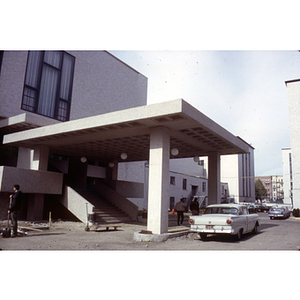 New Ell Center Entrance, Fall 1965