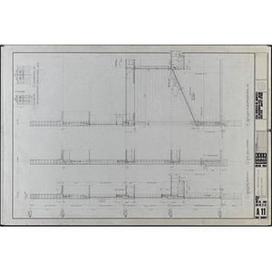 United South End Settlements Central Facility, Boston, Massachusetts, wall sections 1, 2 + 3, daycare area