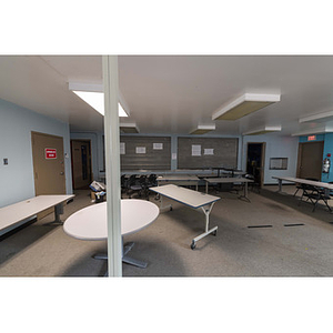 Harriet Tubman House cafeteria facing northeast