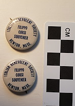 Pins: Italian Benevolent Society