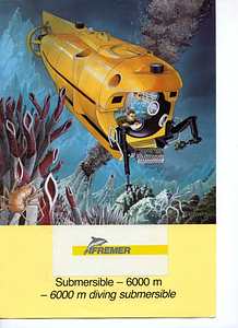 Correspondence: Brochure for Submersible in French (IFREMER).