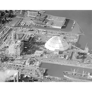 Charlestown, Medford Street, American Sugar refinery, close up, Boston, MA