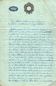 Joaquim Parreira Baptismal Record