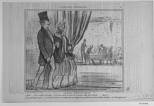 La SALLE DU BUFFET-CHEVET. -Tiens.... tout ce monde qui mange... on est donc nourri les jours où l'on paye vingt sous d'entrée...... allons-y!.... - Non, madame Carpolet......ce sont probablement les membres du jury de dégustation, qui sont dans l'exercice de leurs fontions...ne les dérageons pas!...