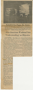 Afro-American Weekend Sets 'Understanding' as Objective (February 2, 1969)
