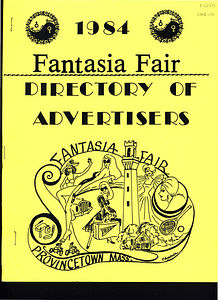 Fantasia Fair Directory of Advertisers (1984)